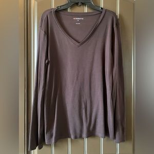 Liz Claiborne Long Sleeve T-shirt, XL